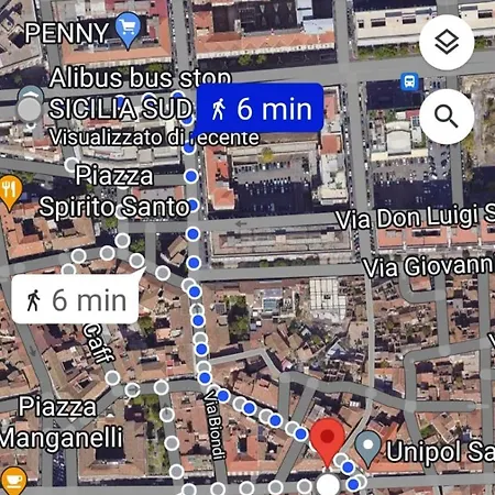 Domus Coppola * Catania-Fontanarossai nemzetközi repülőtér